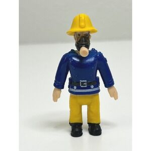 Fireman Sam Vintage Action Figure Oxygen Mask Firefighter